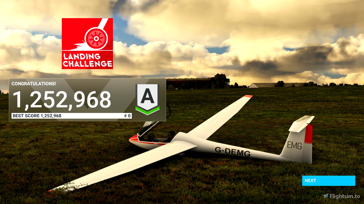 Glider Landing Challenges for Microsoft Flight Simulator MSFS
