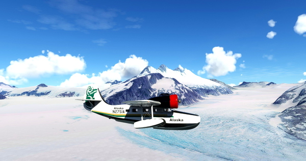 Grumman JRF Goose N2751A Alaska Airlines - for Microsoft Flight Simulator
