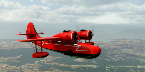 Grumman JRF Goose NC3055 Texaco - for Microsoft Flight Simulator