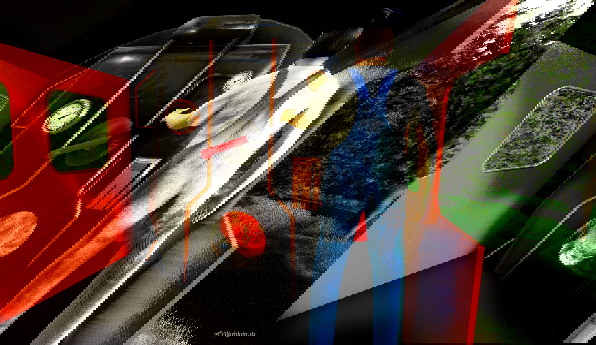 Jeppeson2001 Hogwarts Express Steam Train Custom Animations, Sounds