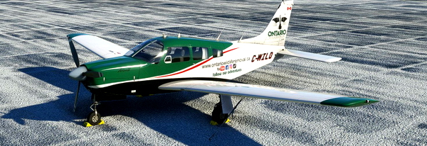 JF Piper Arrow III - C-WILD - for Microsoft Flight Simulator