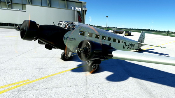 Junkers Ju 52 DLBS (D-AQUI) - for Microsoft Flight Simulator