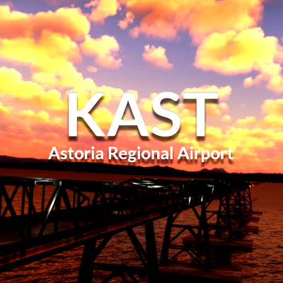KAST - Astoria Regional Airport - for Microsoft Flight Simulator