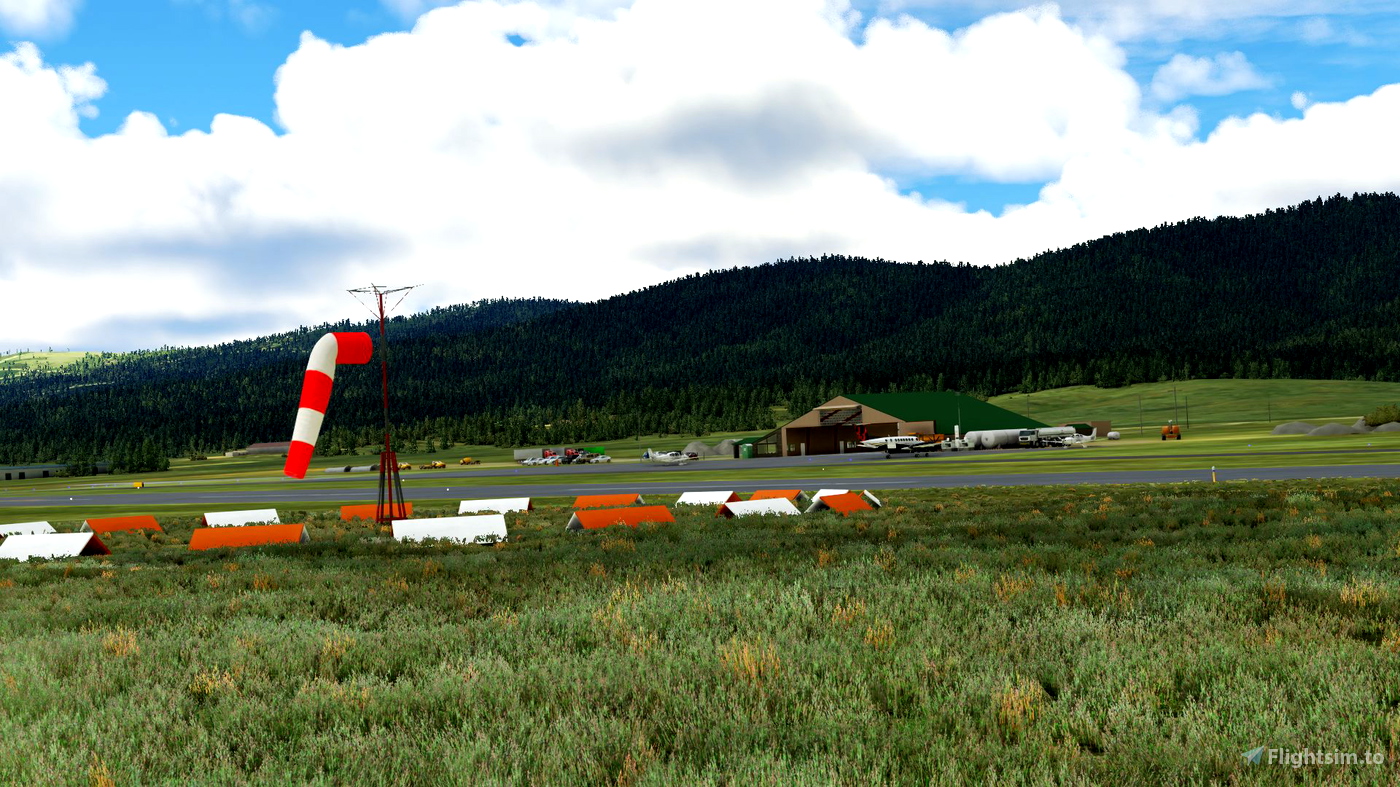 KAXX Angel Fire Airport (Angel Fire, New Mexico) for Microsoft Flight