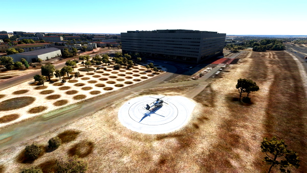 LERY - Hospital Rey Juan Carlos - for Microsoft Flight Simulator