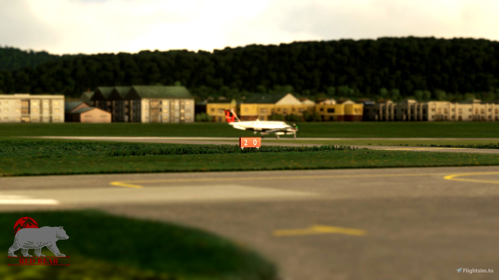 RED BEAR » LFSP - Pontarlier Airport » Microsoft Flight Simulator