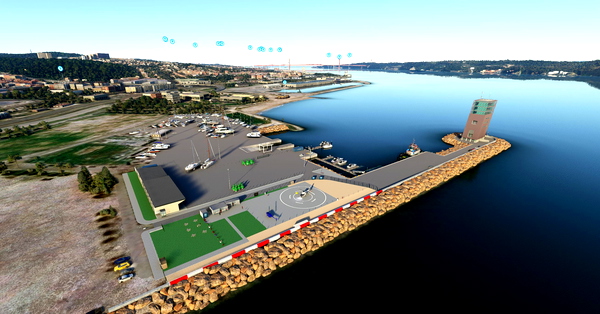 LPJB - Lisbon Helicopters (real life - high detail) - for Microsoft Flight Simulator
