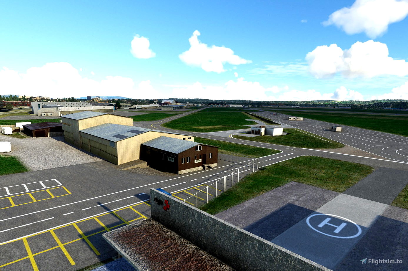 LSMD - Militärflugplatz Dübendorf for Microsoft Flight Simulator | MSFS