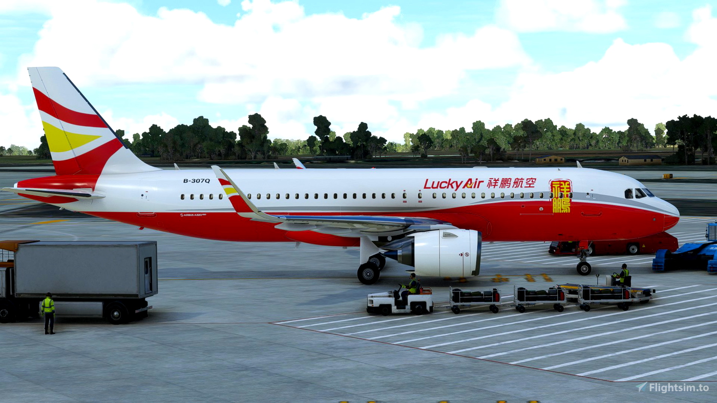 [A32NX] Lucky Airlines for Microsoft Flight Simulator MSFS