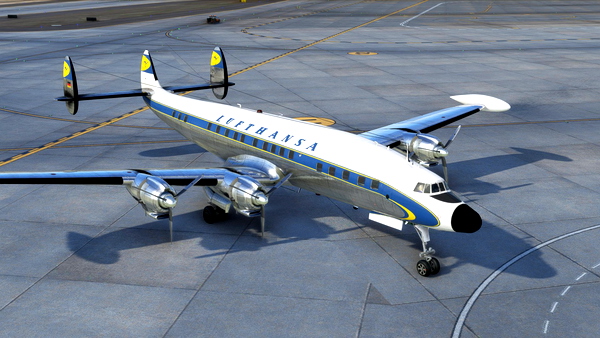 Lufthansa L1049 Super Constellation - for Microsoft Flight Simulator