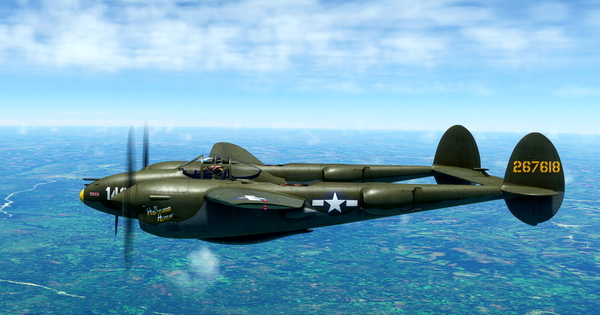 MF_P-38 - Hollywood Hepcat - for Microsoft Flight Simulator