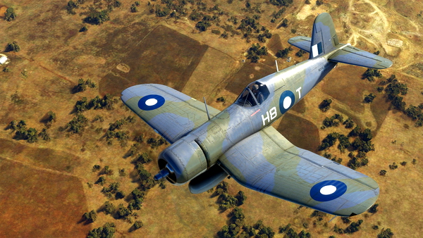 MilViz FG-1D Corsair Royal Navy Camoflage Livery - for Microsoft Flight Simulator