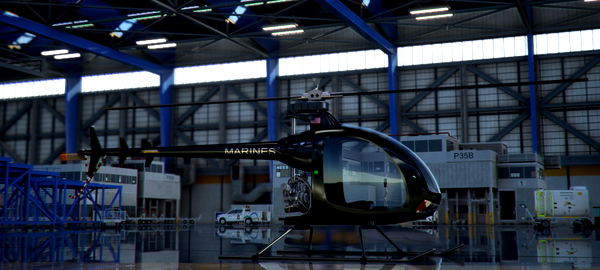 Mosquito XE Helicopter Marine N725JC - for Microsoft Flight Simulator