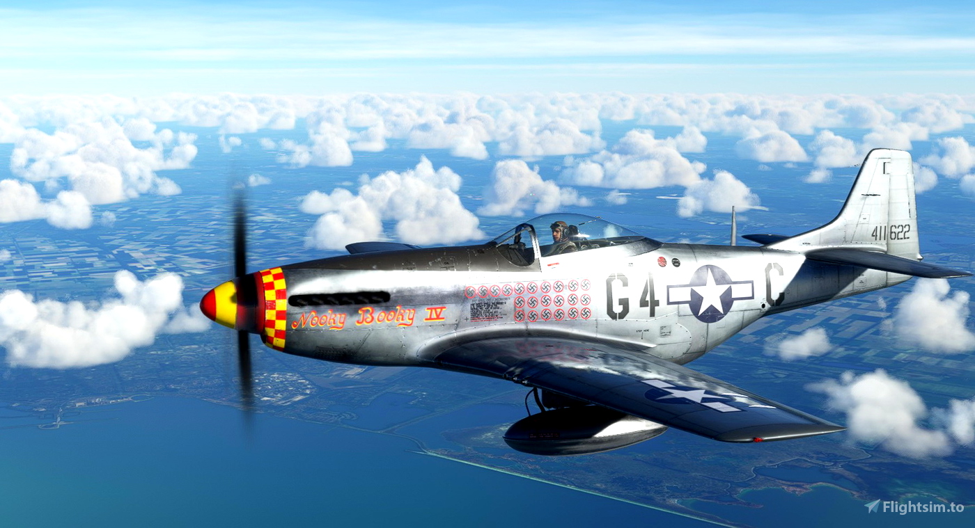 Flightsim.to - 活動内容 - Release - North American P-51D USAAF 357th FG G4 ...