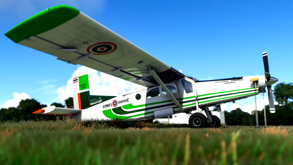 PC-6 Royal Rain Making of Thailand - for Microsoft Flight Simulator