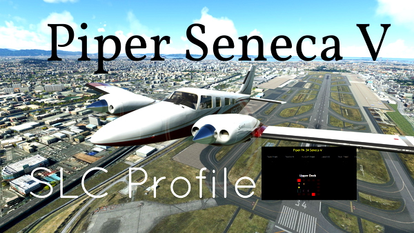 Piper PA-34 Seneca V Self-Loading Cargo Cabinlayout - for Microsoft Flight Simulator