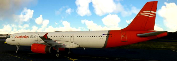 PMP A321 Australian Sun - for Microsoft Flight Simulator