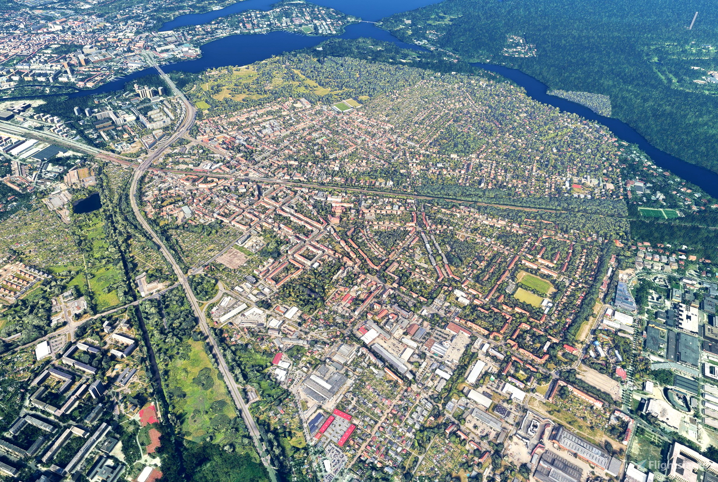 Potsdam East Germany for Microsoft Flight Simulator MSFS