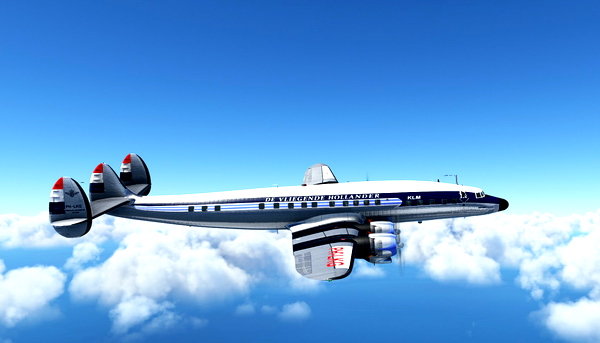 REDWING L-1049 KLM Textures - for Microsoft Flight Simulator