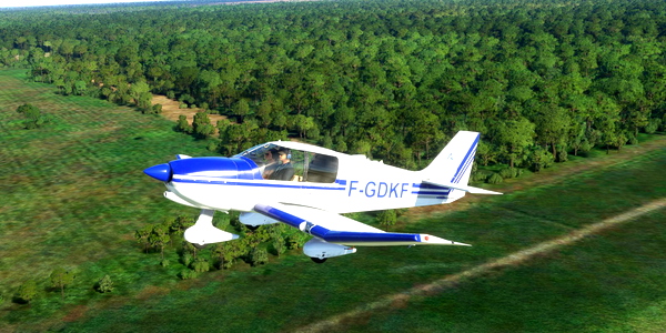 Robin DR400 F-GDKF - for Microsoft Flight Simulator