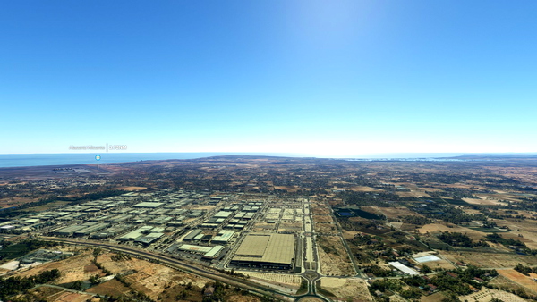 Scenery Appr 10 Alicante (LEAL) - for Microsoft Flight Simulator