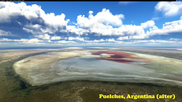 South American Salt Lakes Fix - for Microsoft Flight Simulator