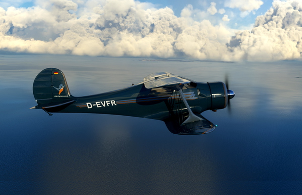 Staggerwing D-EVFR VFR-Flightsimmer.de - for Microsoft Flight Simulator