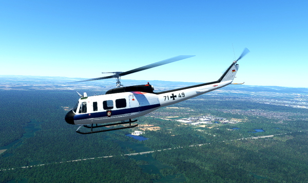 taog-UH-1_BMVg_71+49 - for Microsoft Flight Simulator