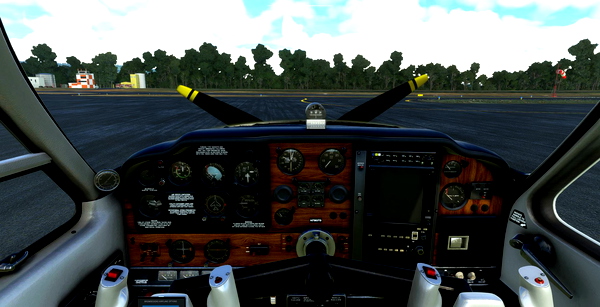 Textura Cockpit Bonanza h35 (Cockpit Bonanza h35 Texture) - for Microsoft Flight Simulator