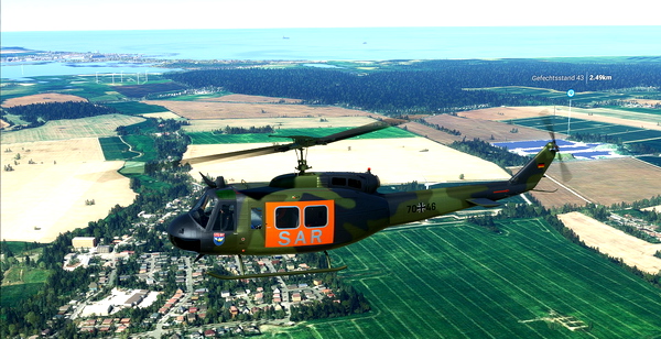Bell UH-1D LTG63 SAR - for Microsoft Flight Simulator