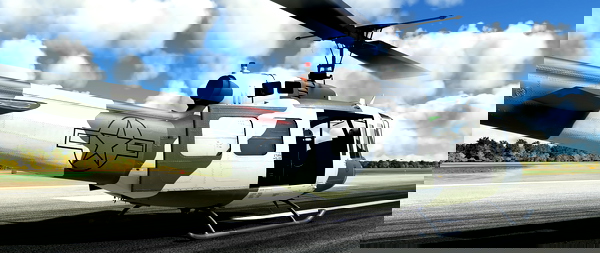 UH-1H - USAF - 23rd Flying Training Squadron - for Microsoft Flight Simulator