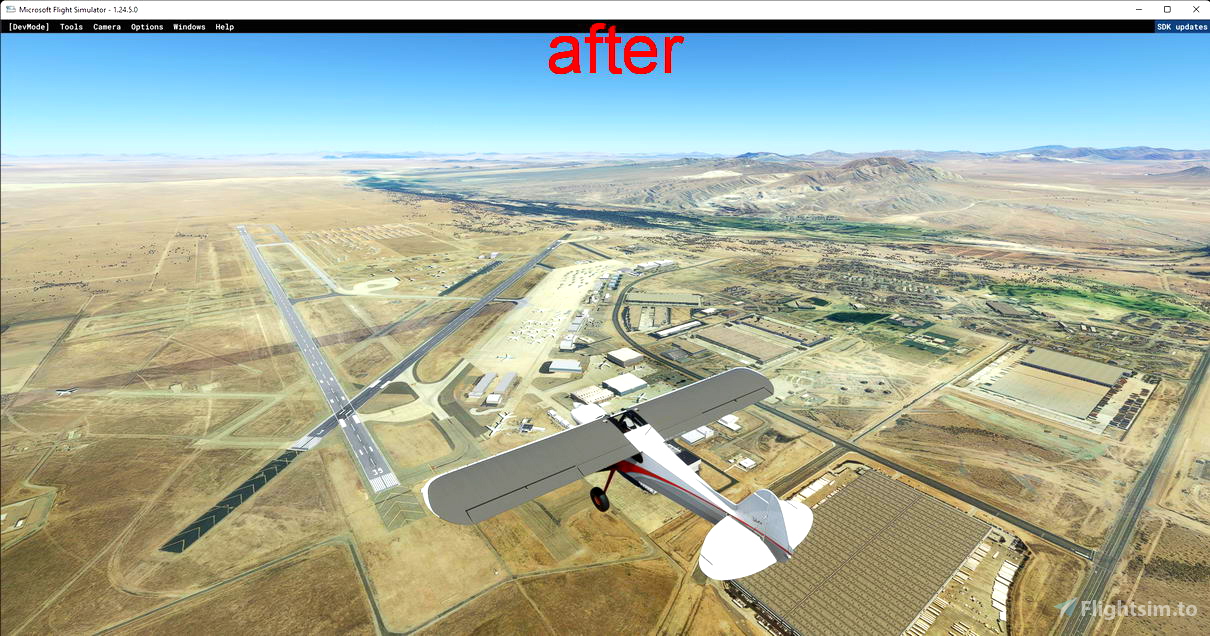 Victorville / Southern California Logistics Airport KVCV voor Microsoft