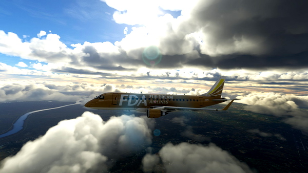 Virtualcol Embraer 175 Fuji Dream Airlines livery pack | 4K - for Microsoft Flight Simulator
