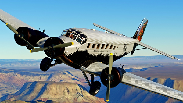 Wilderness Expeditions VA - JU-52 1939 Livery - for Microsoft Flight Simulator