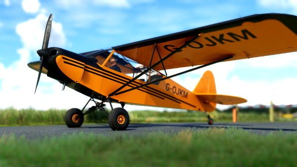 Zlin Savage Cub - G-OJKM - for Microsoft Flight Simulator