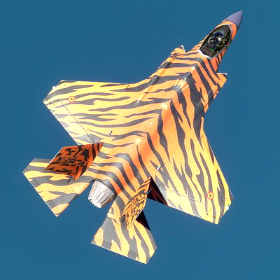 31st SQN Tiger livery for IndiaFoxtEcho LM F-35A Lightning II - for Microsoft Flight Simulator