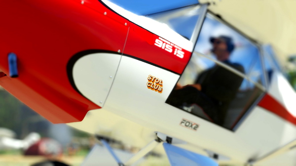//42 Kitfox Fox2 - TheSkyLounge STOL Club Sticker Pack - for Microsoft Flight Simulator