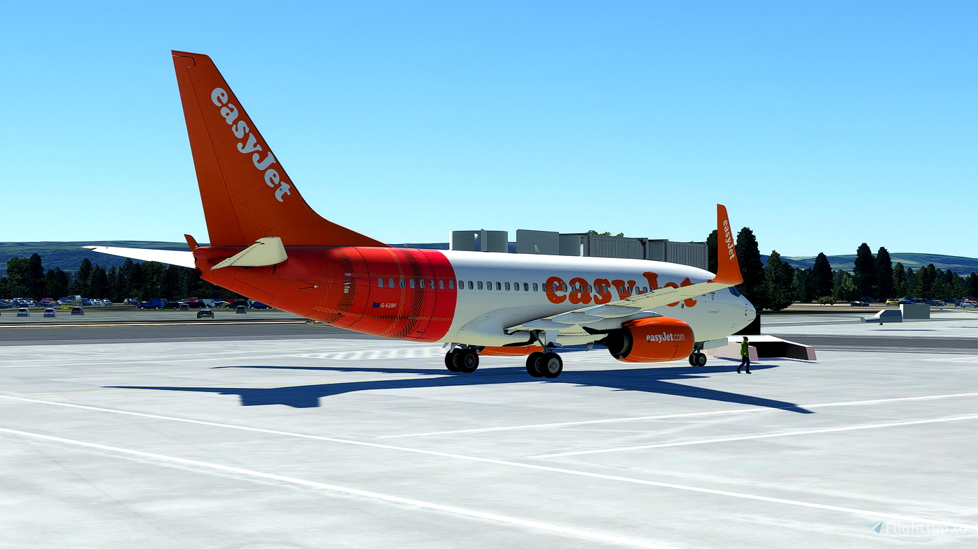 737-700BW easyjet G-EZBF for Microsoft Flight Simulator | MSFS