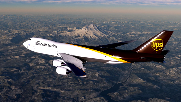 747-8F UPS N616UP "747 50th Anniversary" - for Microsoft Flight Simulator