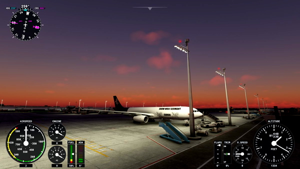 A330-300 (PMP) Snow Wolf Germay Cargo - for Microsoft Flight Simulator