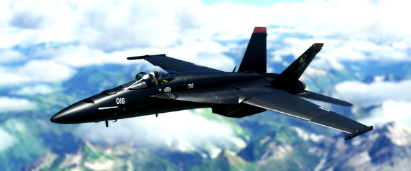 Ace Combat 5 F/A-18E Razgriz 'Blaze' - for Microsoft Flight Simulator