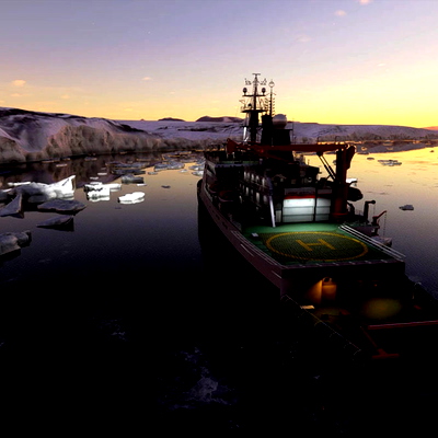 Aerosoft Antarctica Vol. 1 - British Rothera and Beyond - for Microsoft Flight Simulator