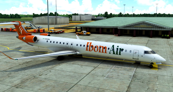 Aerosoft CRJ-900 | Ibom Air Nigeria | 5N-BWL - for Microsoft Flight Simulator