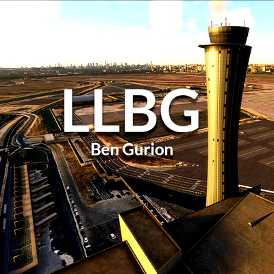 Aerosoft Mega Airport Ben Gurion - for Microsoft Flight Simulator