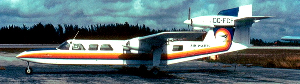 Air Pacific BN2 mk111-1 Trislander DQ-FCF - for Microsoft Flight Simulator