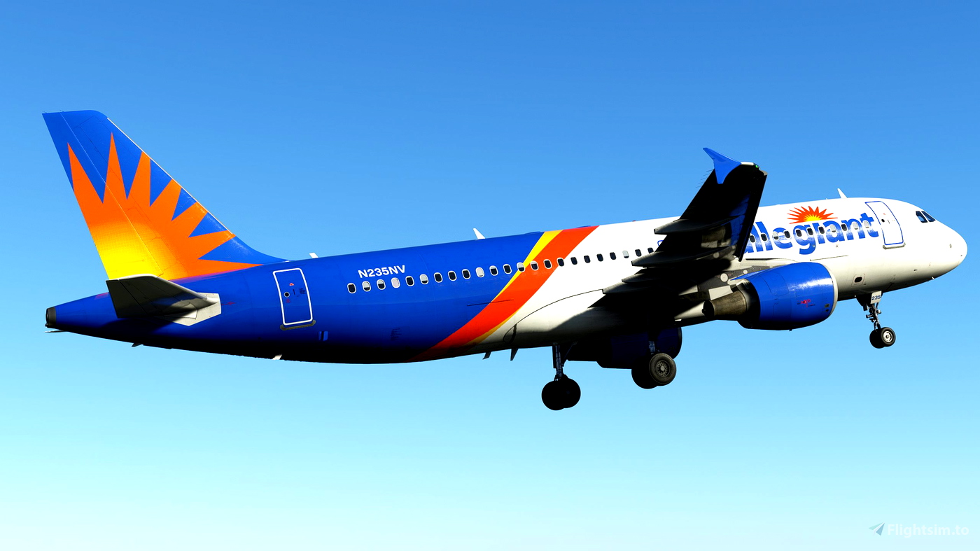 Allegiant Air Fenix A320 Old Livery Pack For Microsof Vrogue Co