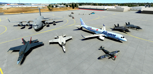 Alliance Airlines VH-UYB Embraer E190 'RAAF Centenary 2021` - for Microsoft Flight Simulator