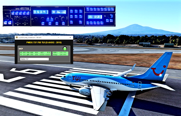 AXIS and OHs VRinsight MCP Combo Templates and Scripts for PMDG B737 (600/700/800) - for Microsoft Flight Simulator