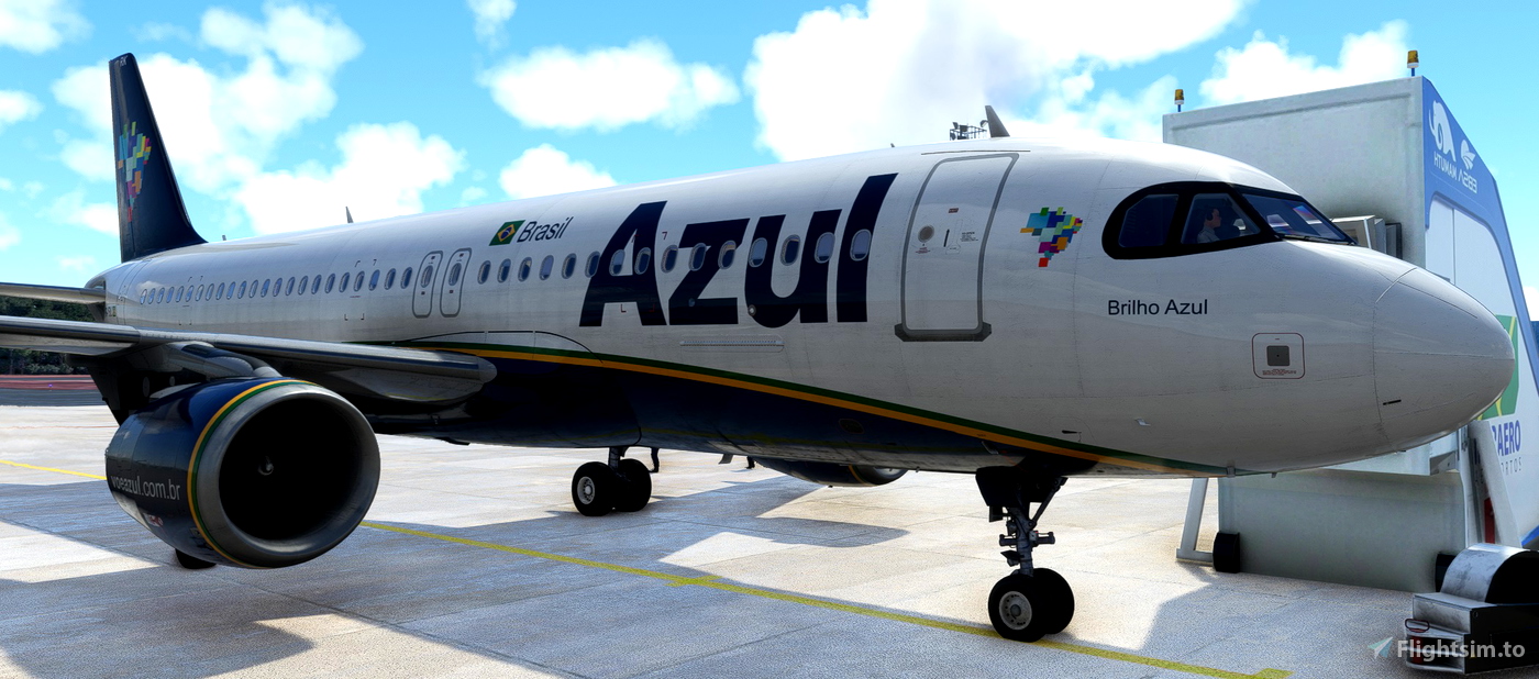 AZUL A320 8K PR-YRK | FENIX A320 for Microsoft Flight Simulator | MSFS