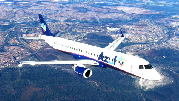 Azul Linhas Aéreas Brasileiras PR-AUK - for Microsoft Flight Simulator